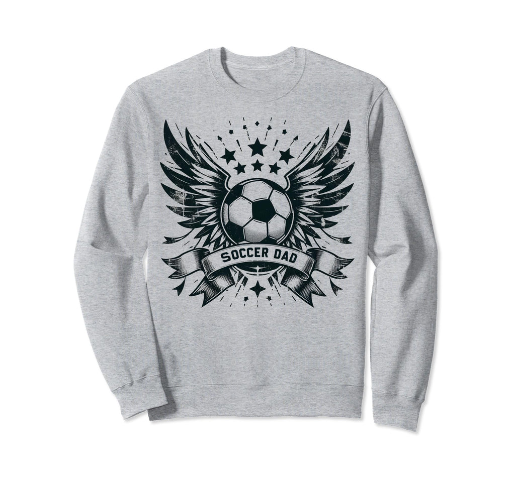 Soccer Dad Family Matching Dad Sweatshirt - Trendy Graphic for Adults - T-Shirt, Sweatshirt, Hoodie