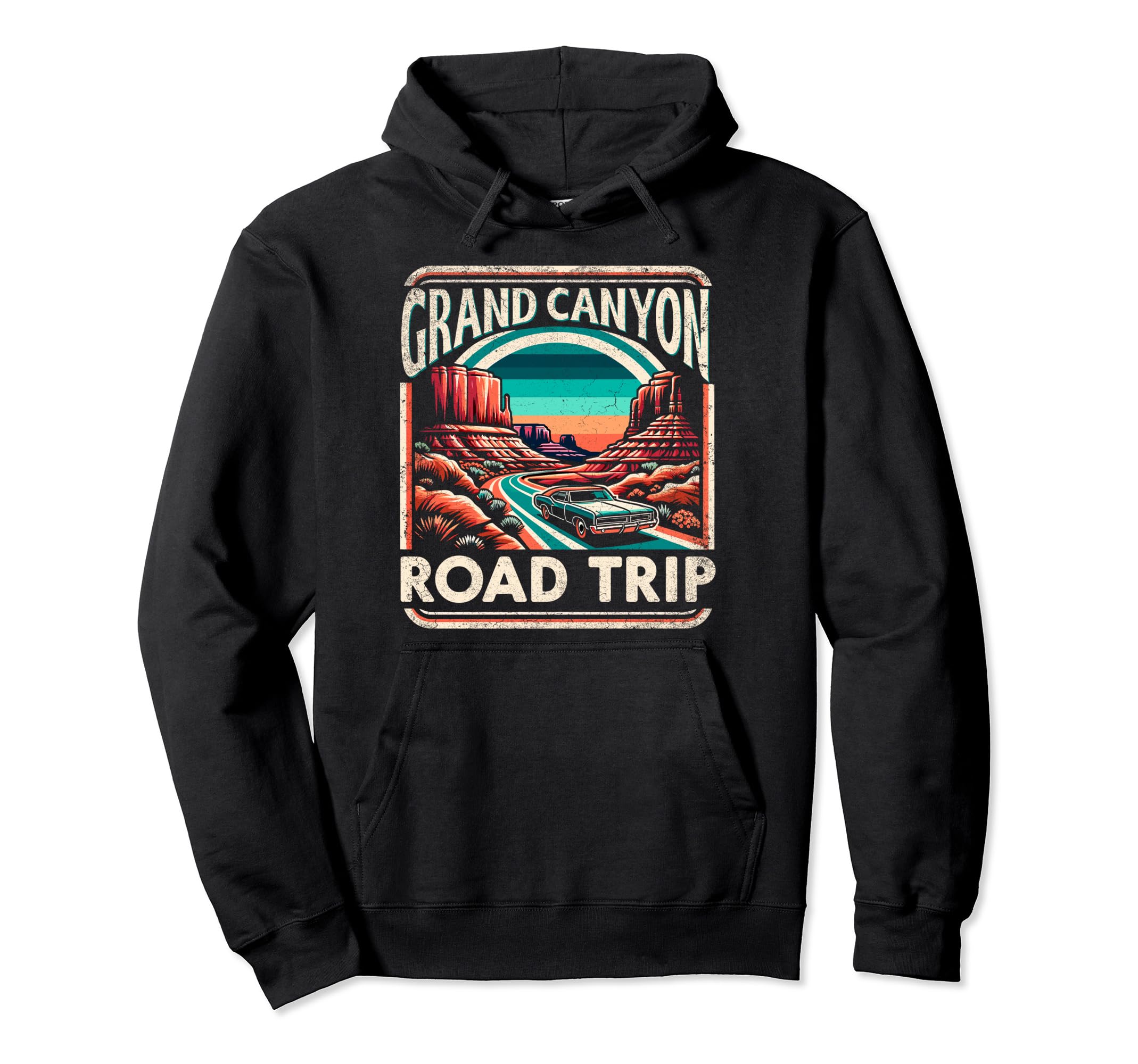 Grand Canyon Road Trip Arizona Family Hoodie - Graphic Print Unisex - T-Shirt, Sweatshirt, Hoodie