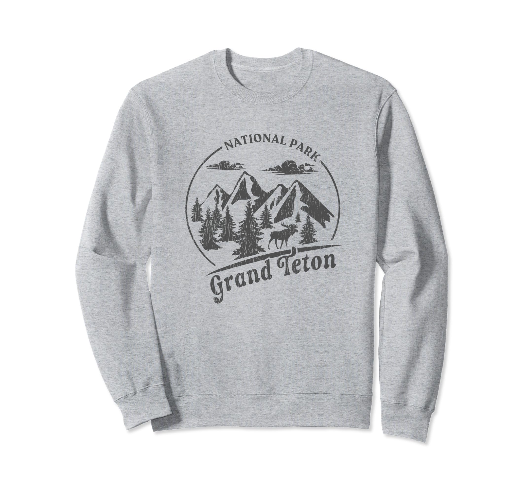 Grand Teton National Park Sweatshirt - Unique Graphic Unisex - T-Shirt, Sweatshirt, Hoodie