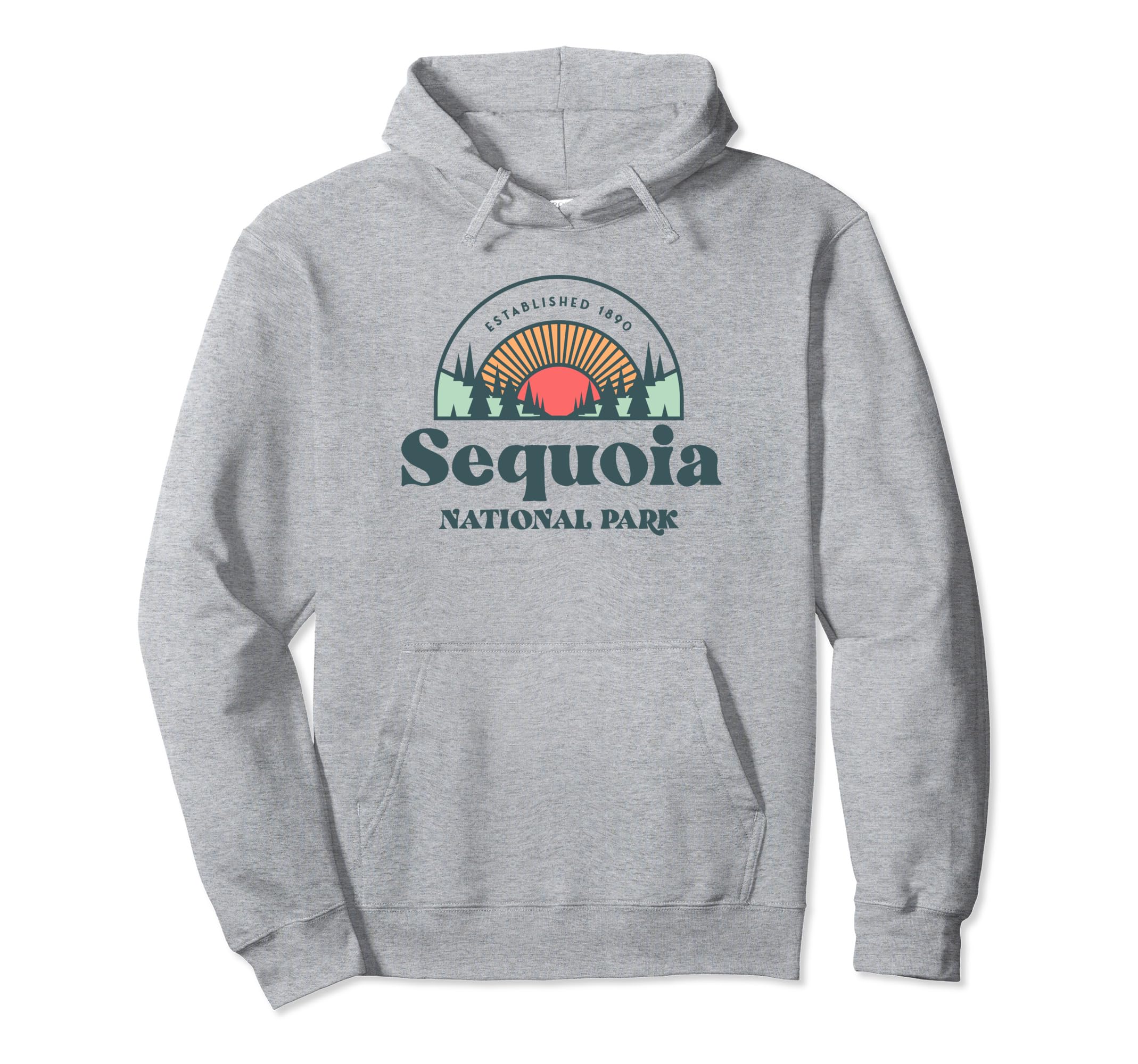 Family Vacation Sequoia National Park Hoodie - Minimalist Print Men Women - T-Shirt, Sweatshirt, Hoodie