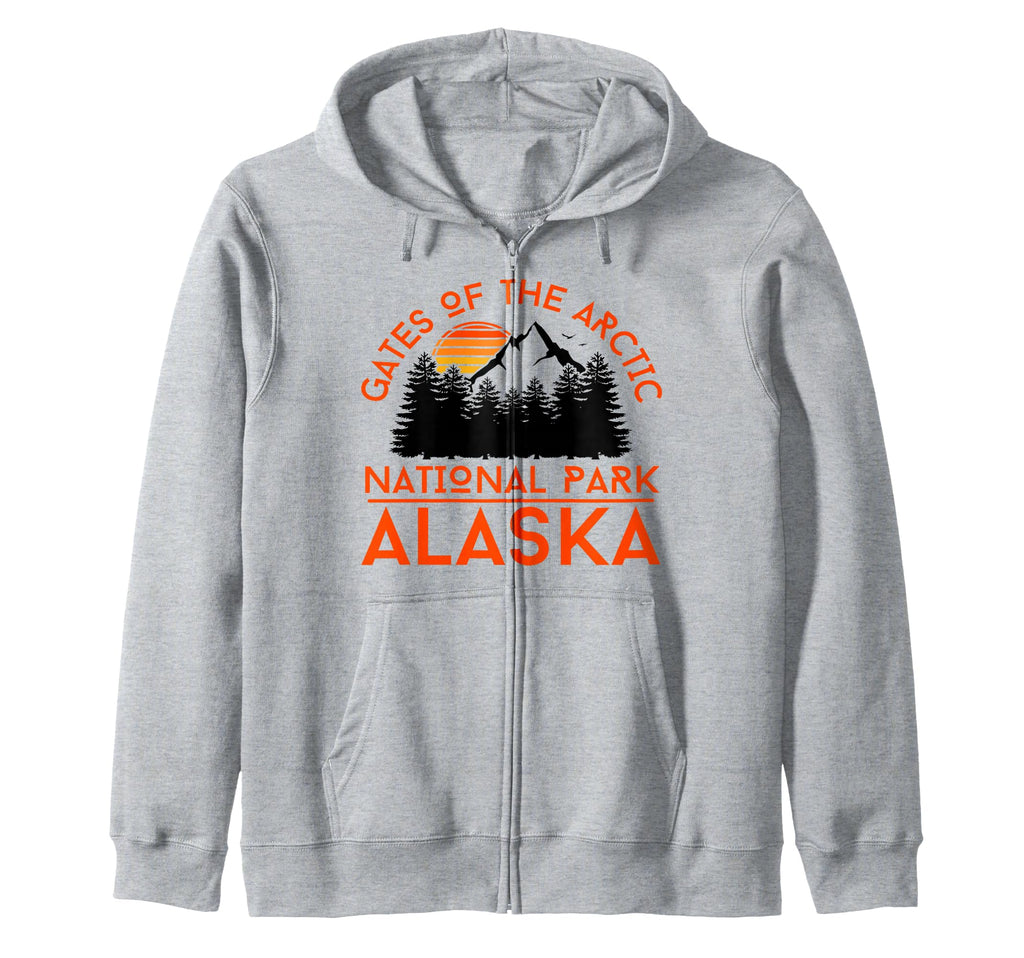 Gates Arctic National Park Alaska Usa T-Shirt - Custom Art Print Men Women - T-Shirt, Sweatshirt, Hoodie