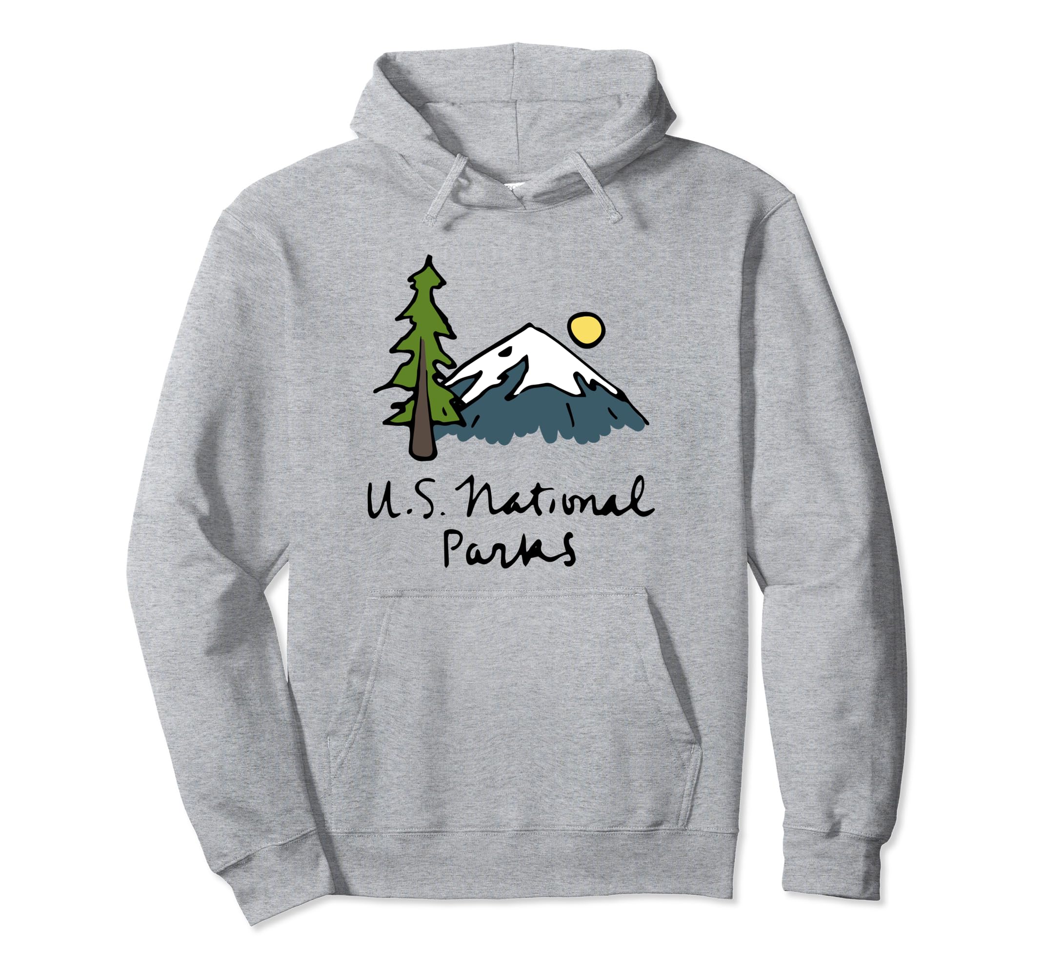 Family Vacation U S National Parks Hoodie - Casual Everyday Wear Men Women - T-Shirt, Sweatshirt, Hoodie