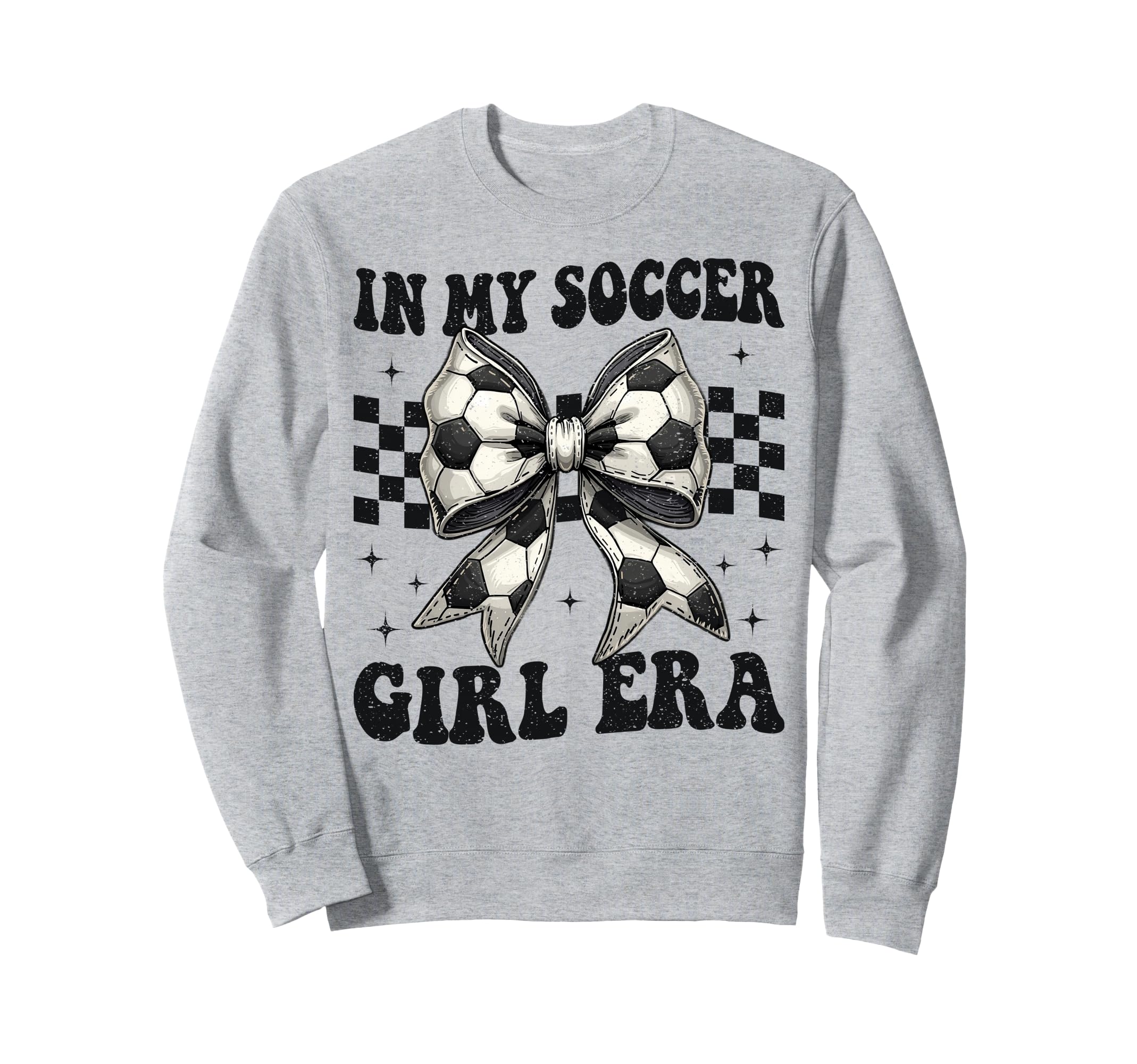 My Soccer Era Coquette Bow Soccer Sweatshirt - Trendy Graphic Men Women - T-Shirt, Sweatshirt, Hoodie
