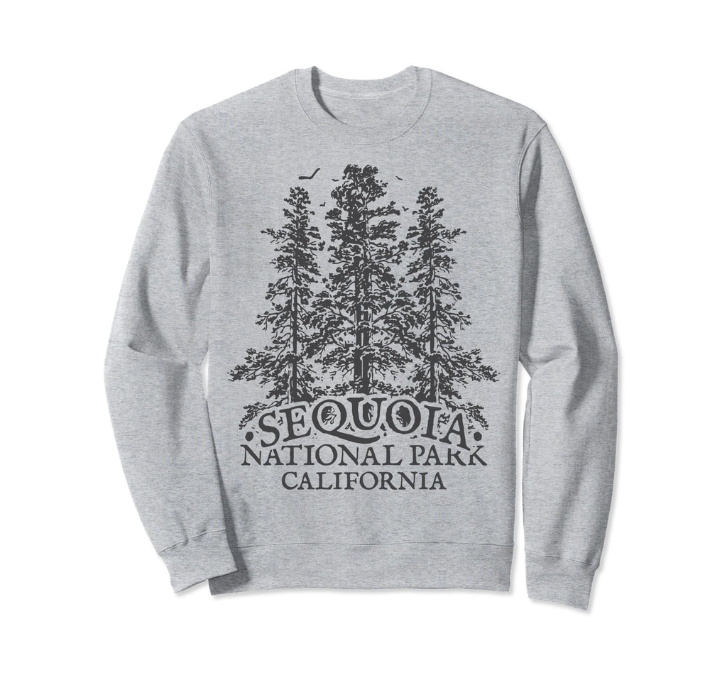 Sequoia National Park Tree Hiking Sweatshirt - Custom Art Print Unisex - T-Shirt, Sweatshirt, Hoodie