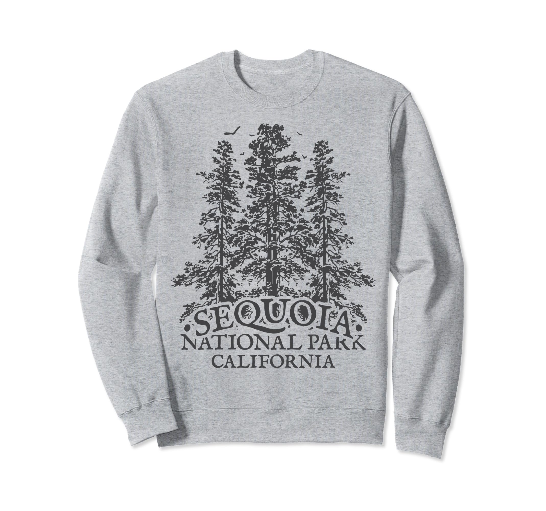 Sequoia National Park Tree Hiking Sweatshirt - Custom Art Print Unisex - T-Shirt, Sweatshirt, Hoodie