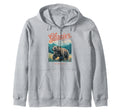 Glacier National Park Montana Usa Hoodie - Minimalist Print Men Women - T-Shirt, Sweatshirt, Hoodie