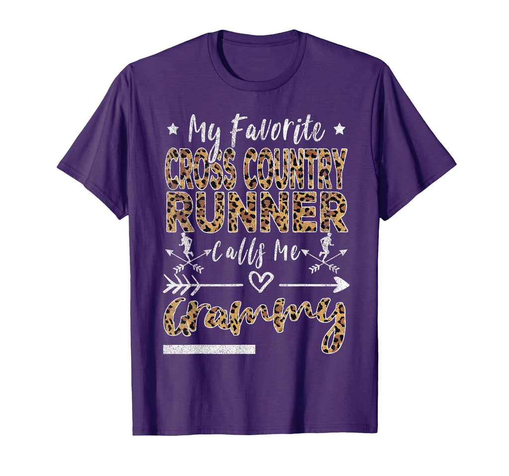 My Favorite Cross Country Runner Calls Me T-Shirt - Graphic Print Unisex - T-Shirt, Sweatshirt, Hoodie
