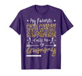 My Favorite Cross Country Runner Calls Me T-Shirt - Graphic Print Unisex - T-Shirt, Sweatshirt, Hoodie