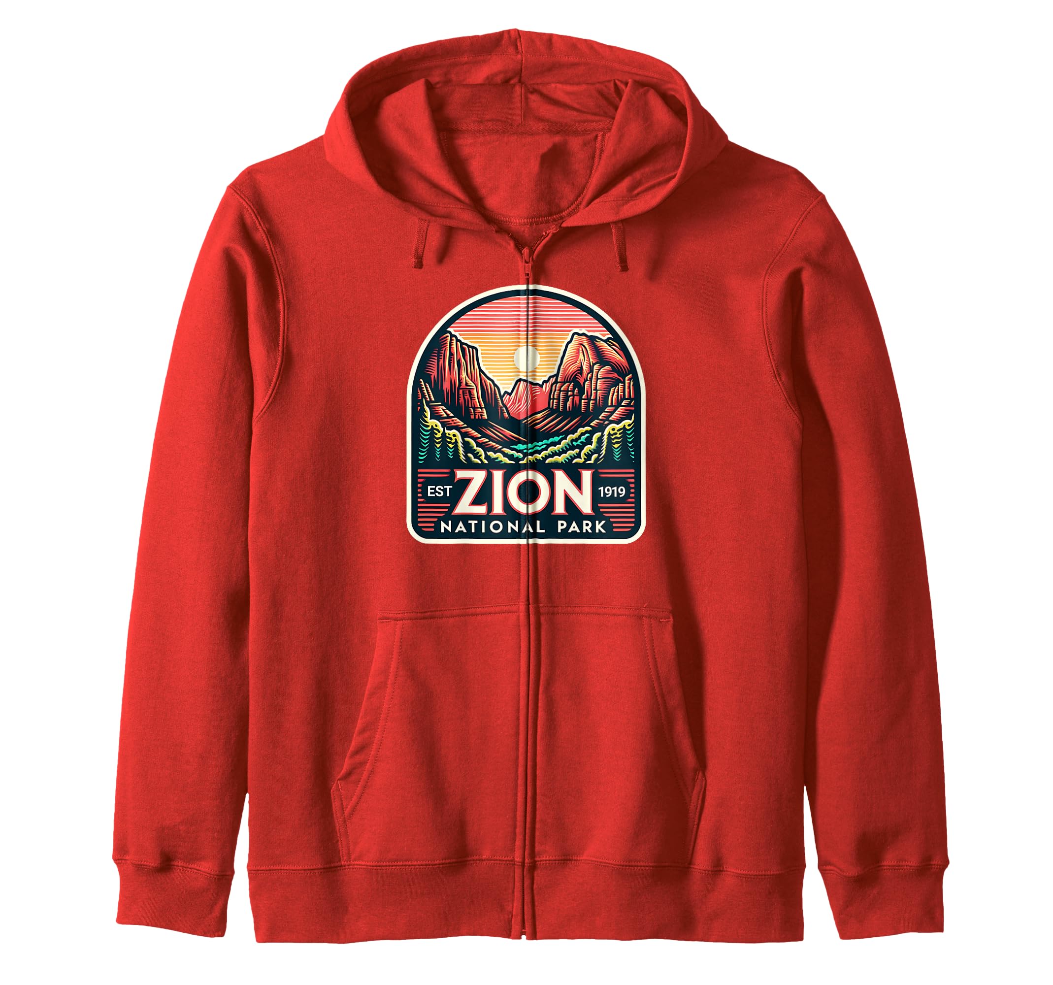 Zion National Park Utah Usa Outdoor T-Shirt - Casual Everyday Wear Unisex - T-Shirt, Sweatshirt, Hoodie