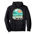 Glacier National Park Montana 80S Chill Hoodie - Fun Novelty Design Unisex - T-Shirt, Sweatshirt, Hoodie