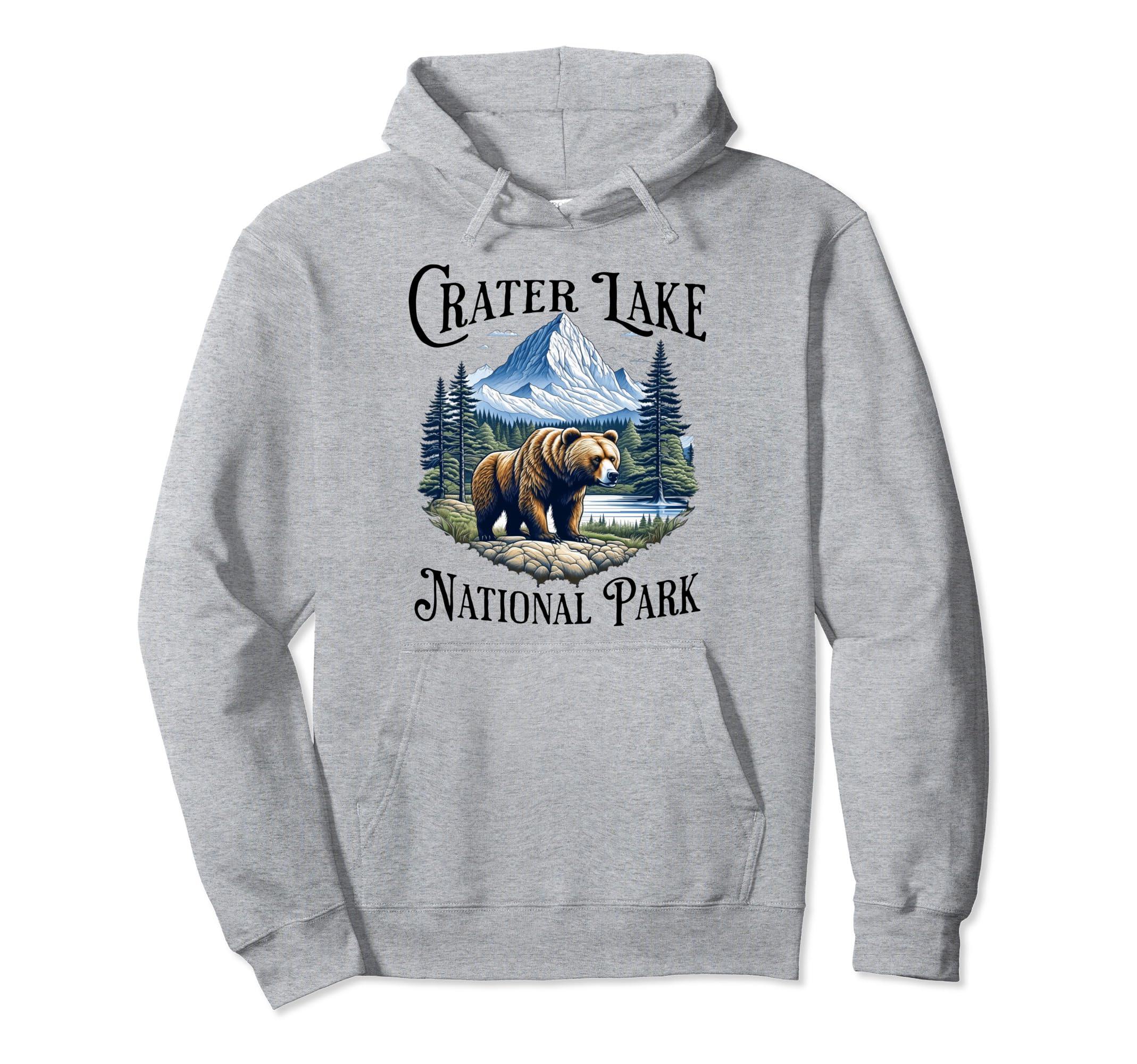 Crater Lake National Park Oregon Usa T-Shirt - Minimalist Print Men Women - T-Shirt, Sweatshirt, Hoodie