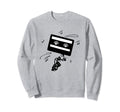 Audio Music Cassette Oldschool Sweatshirt - Streetwear Style Men Women - T-Shirt, Sweatshirt, Hoodie