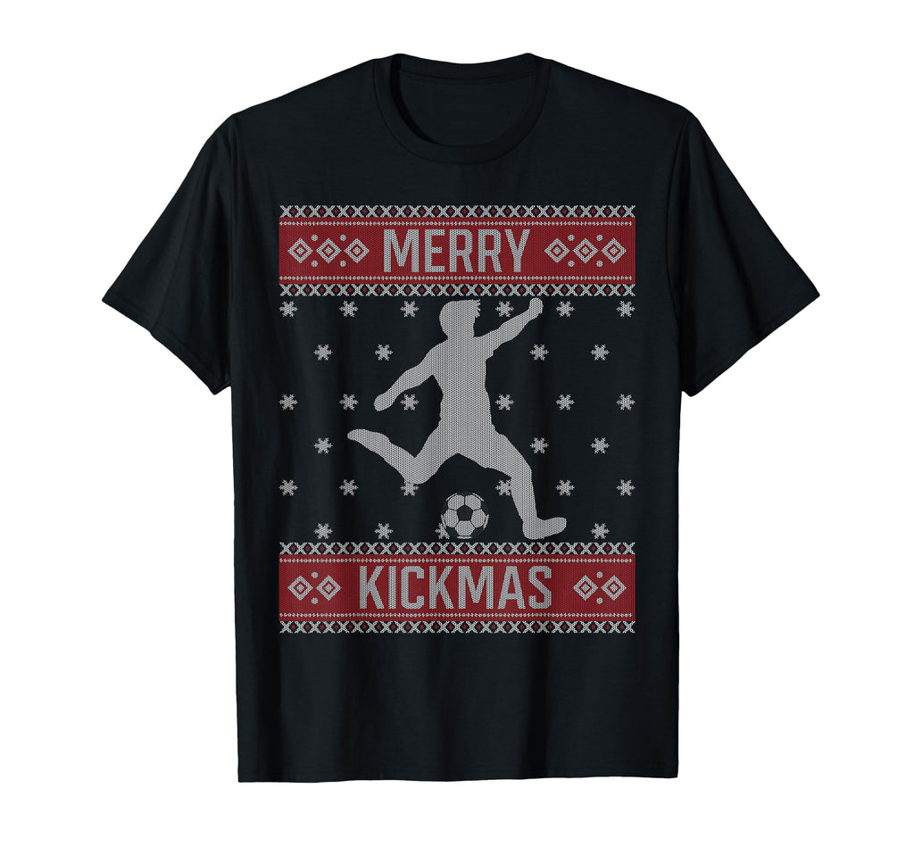 Soccer Merry Kickmas Ball Sport Player T-Shirt - Trendy Graphic Unisex - T-Shirt, Sweatshirt, Hoodie