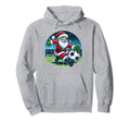 Santa Loves Soccer Hoodie - Streetwear Style for Adults - T-Shirt, Sweatshirt, Hoodie