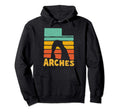 Arches National Park State Utah Shape Hoodie - Streetwear Style Men Women - T-Shirt, Sweatshirt, Hoodie