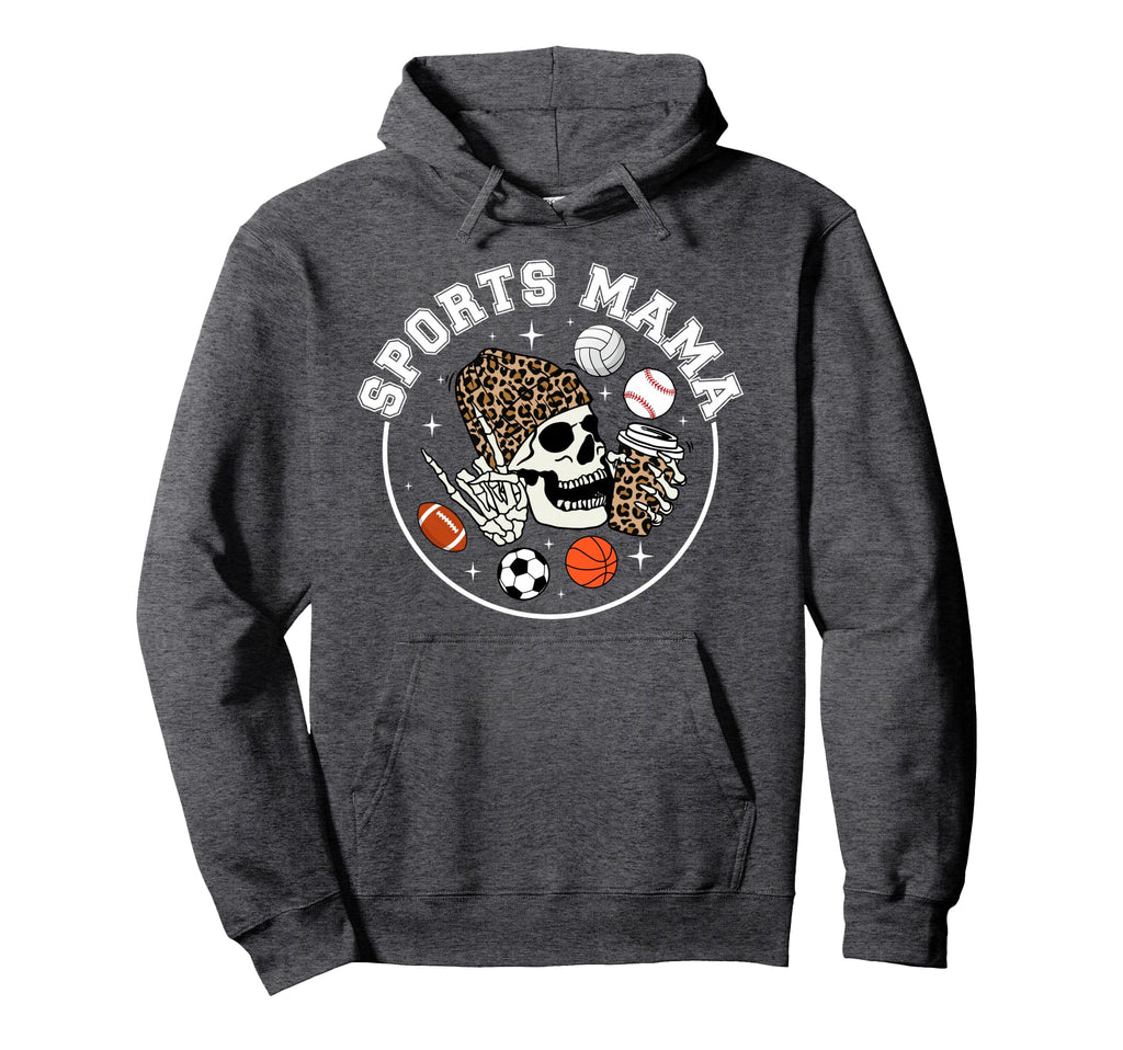 Sports Mama Sports Mom Sports Mother Hoodie - Minimalist Print Men Women - T-Shirt, Sweatshirt, Hoodie
