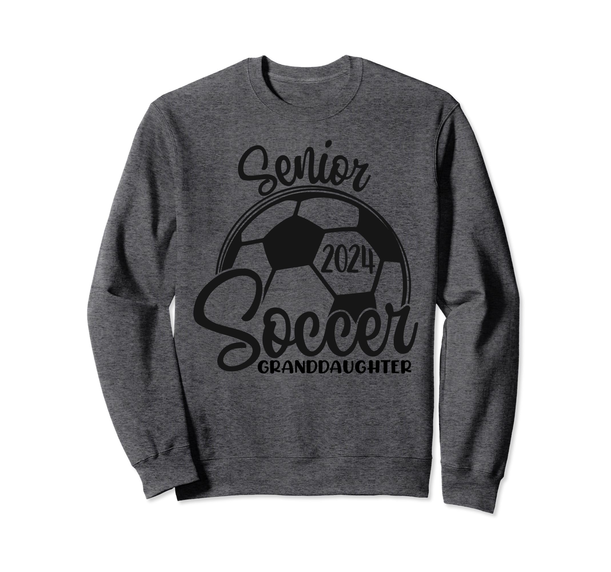 Senior Soccer Granddaughter 2024 Sweatshirt - Custom Art Print Men Women - T-Shirt, Sweatshirt, Hoodie