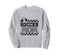 Soccer Mom Checker Checkered Sweatshirt - Minimalist Print Men Women - T-Shirt, Sweatshirt, Hoodie