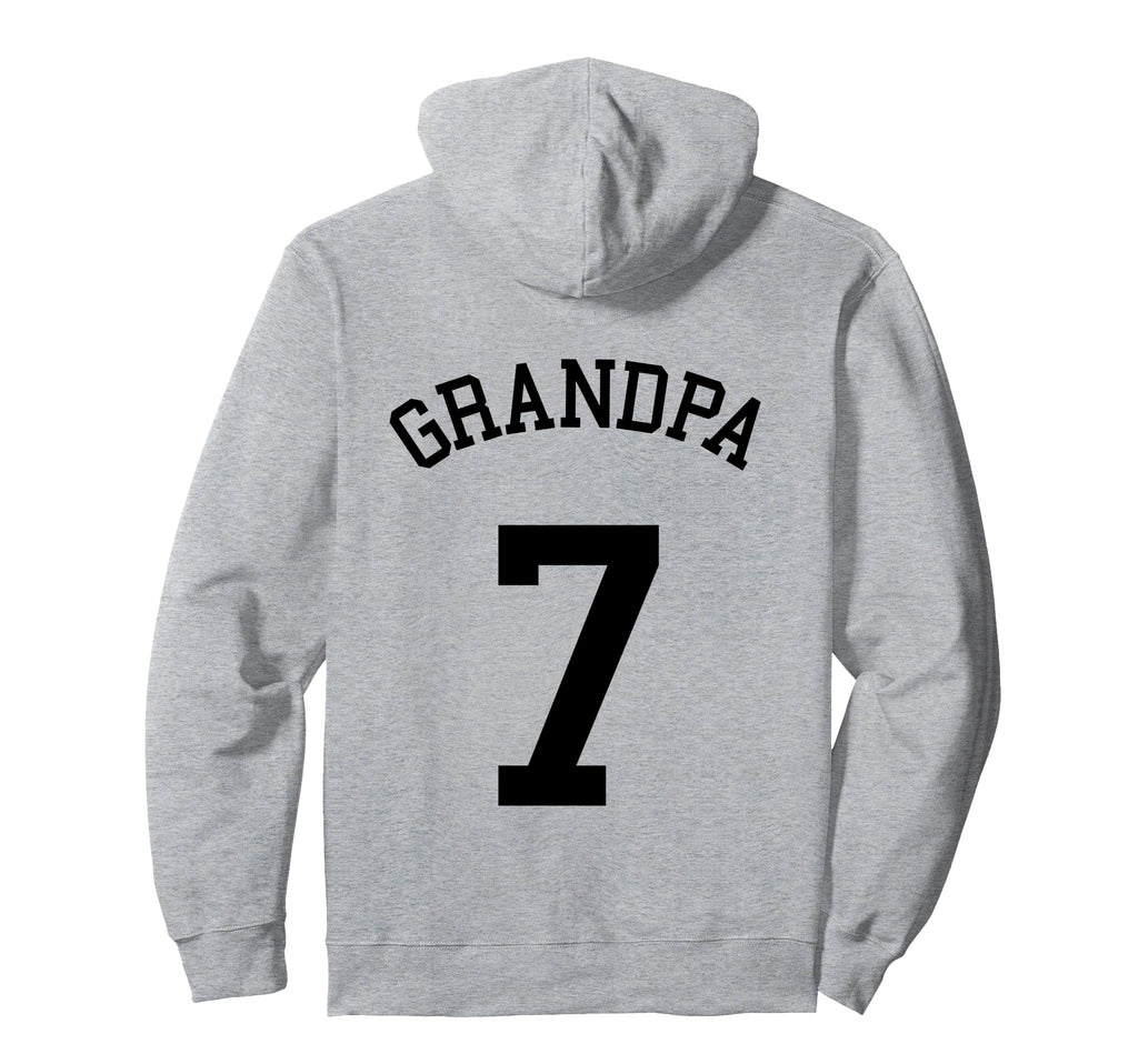 Grandpa Team 7 Football Pop Soccer Hoodie - Novelty Apparel Men Women - T-Shirt, Sweatshirt, Hoodie