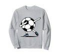 Dabbing Soccer Game Day Soccer Fan Sweatshirt - Aesthetic Graphic Unisex - T-Shirt, Sweatshirt, Hoodie