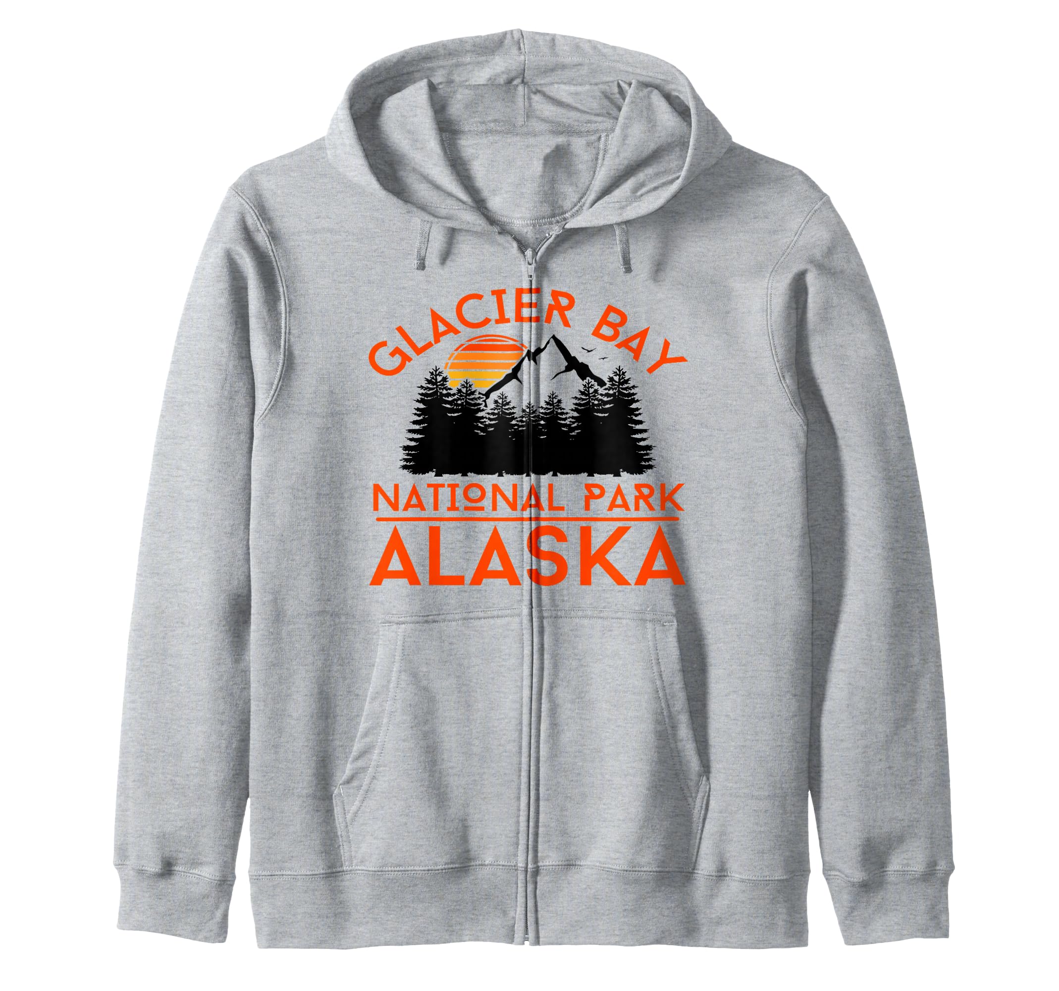 Glacier Bay National Park Alaska Usa T-Shirt - Trendy Graphic Men Women - T-Shirt, Sweatshirt, Hoodie