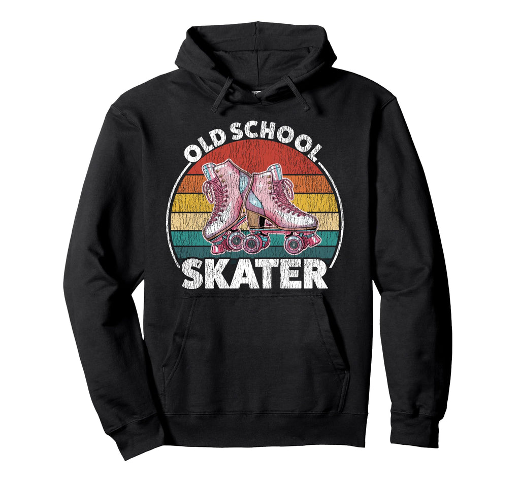 Roller Skating Skate 1970S Old Hoodie - Streetwear Style for Adults - T-Shirt, Sweatshirt, Hoodie