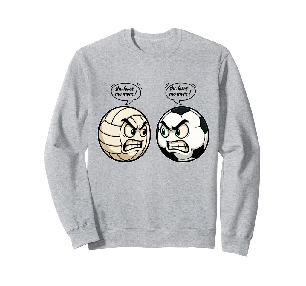 Soccer Volleyball Daughter She Sweatshirt - Minimalist Print Men Women - T-Shirt, Sweatshirt, Hoodie