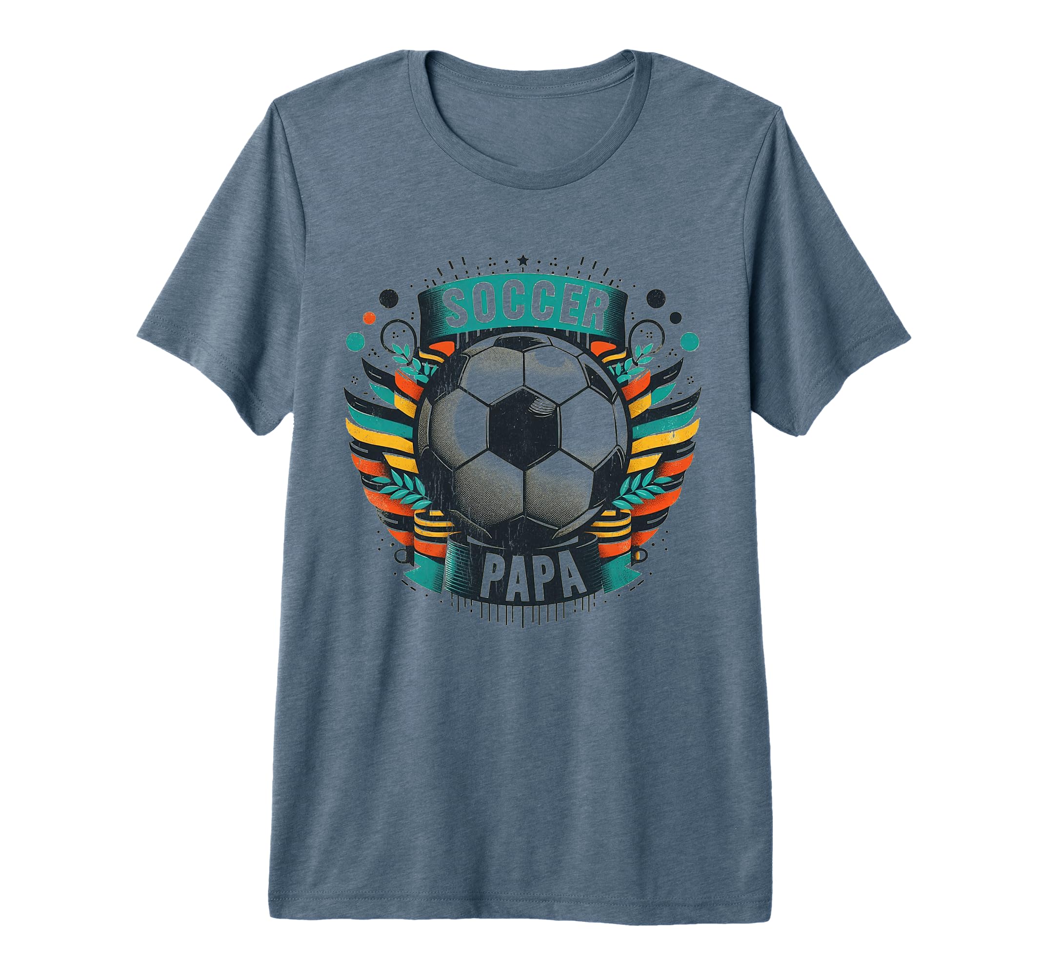 Soccer Papa Family Matching Dad T-Shirt - Streetwear Style Men Women - T-Shirt, Sweatshirt, Hoodie