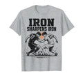 Christian Soccer Religious Gift Iron T-Shirt - Novelty Apparel Men Women - T-Shirt, Sweatshirt, Hoodie