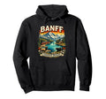 Banff Canada Mountain Scenic National Hoodie - Streetwear Style Men Women - T-Shirt, Sweatshirt, Hoodie