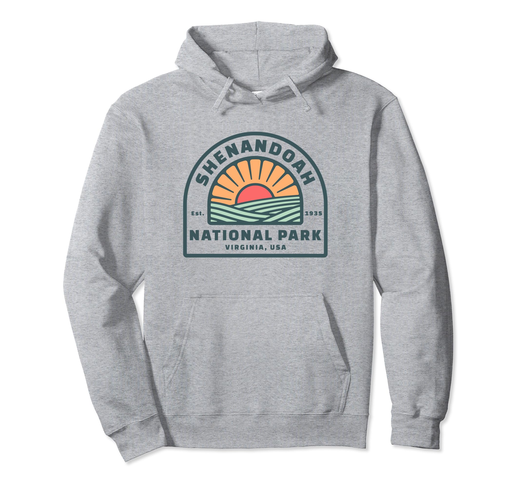 Family Vacation Gift Shenandoah Hoodie - Minimalist Print for Adults - T-Shirt, Sweatshirt, Hoodie