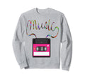 Fun Music Cassette W Tape Spelling Sweatshirt - Streetwear Style Unisex - T-Shirt, Sweatshirt, Hoodie