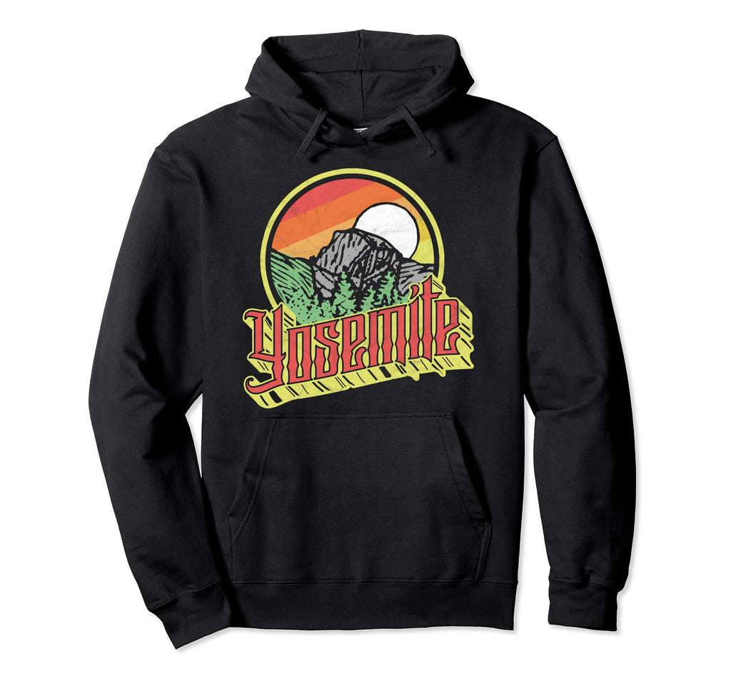 Yosemite National Park Half Dome Hoodie - Aesthetic Graphic Men Women - T-Shirt, Sweatshirt, Hoodie