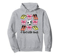 Goals Soccer Coquette Bow Hoodie - Minimalist Print for Adults - T-Shirt, Sweatshirt, Hoodie