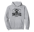 Three Surfboards And Palms Trestles Beach Hoodie - Novelty Apparel Unisex - T-Shirt, Sweatshirt, Hoodie