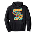 Funny Roller Skate 70 80 Disco Hoodie - Graphic Print Unisex - T-Shirt, Sweatshirt, Hoodie