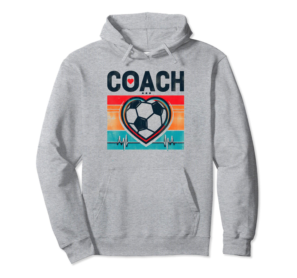Soccer Coach Training Coaching Hoodie - Casual Everyday Wear for Adults - T-Shirt, Sweatshirt, Hoodie