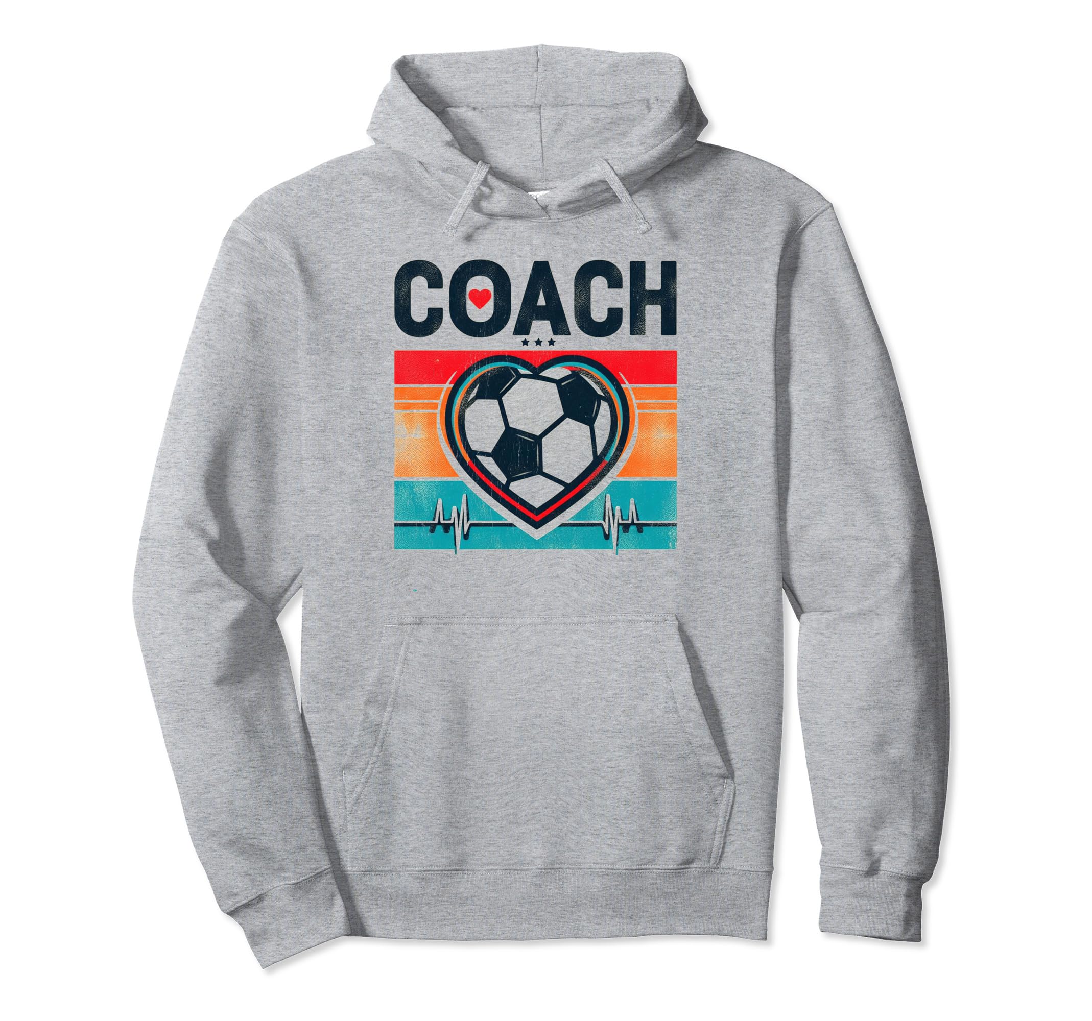 Soccer Coach Training Coaching Hoodie - Casual Everyday Wear for Adults - T-Shirt, Sweatshirt, Hoodie