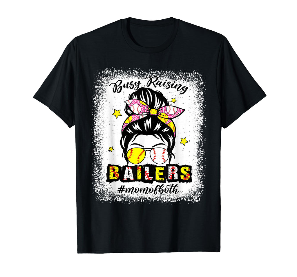 Busy Raising Ballers Baseball T-Shirt - Minimalist Print for Adults - T-Shirt, Sweatshirt, Hoodie