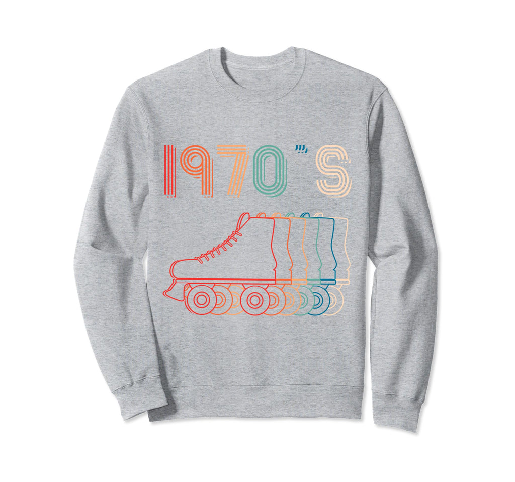 1970S Roller Skates Skating Lifestyle Sweatshirt - Graphic Print Men Women - T-Shirt, Sweatshirt, Hoodie