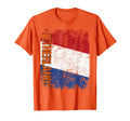 Netherlands Orange Big Flag T-Shirt - Streetwear Style for Adults - T-Shirt, Sweatshirt, Hoodie