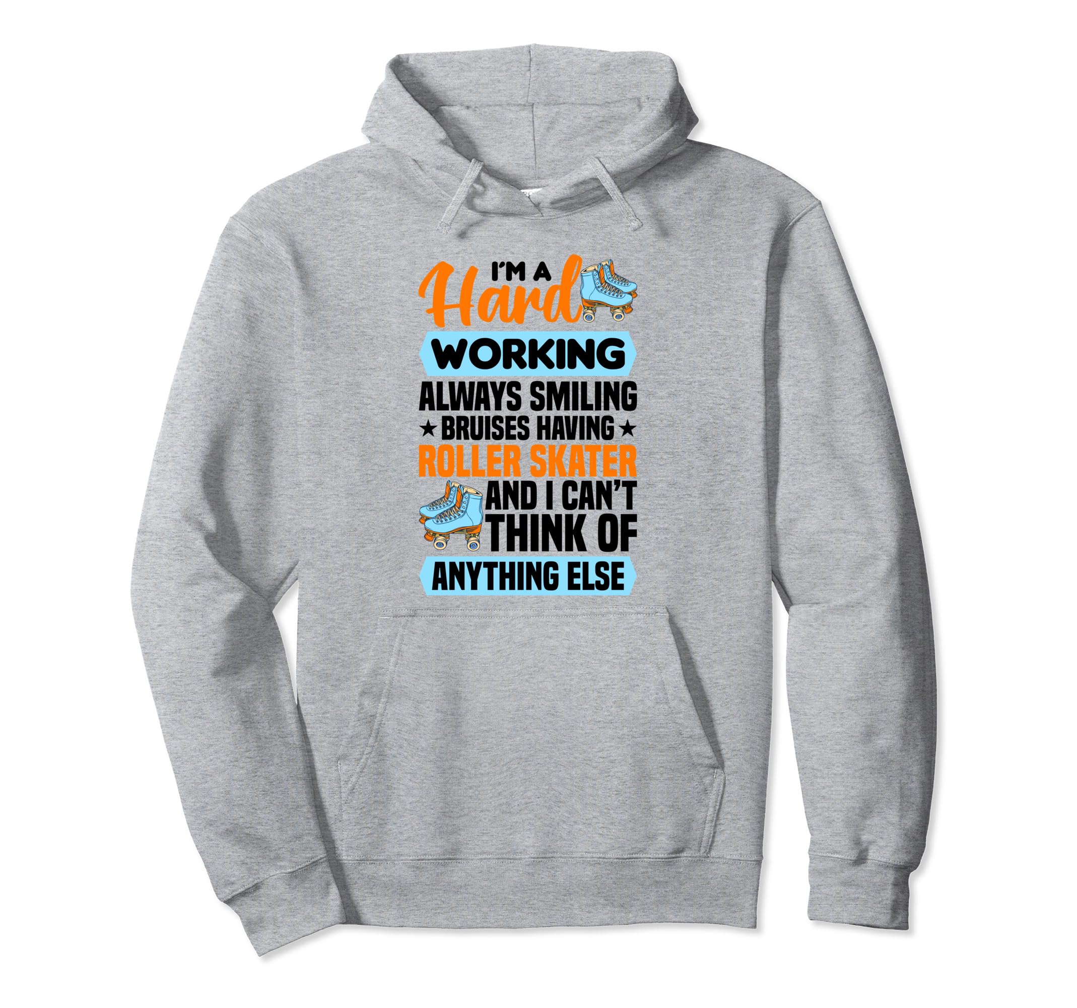 Roller Skater Party Rollerskates Disco Hoodie - Custom Art Print Unisex - T-Shirt, Sweatshirt, Hoodie