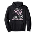 Be Goals Soccer Player Game Sport Coach Hoodie - Minimalist Print Unisex - T-Shirt, Sweatshirt, Hoodie