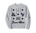 Soccer Mama Bow Soccer Mom Mommy Mothers Sweatshirt - Graphic Print Unisex - T-Shirt, Sweatshirt, Hoodie