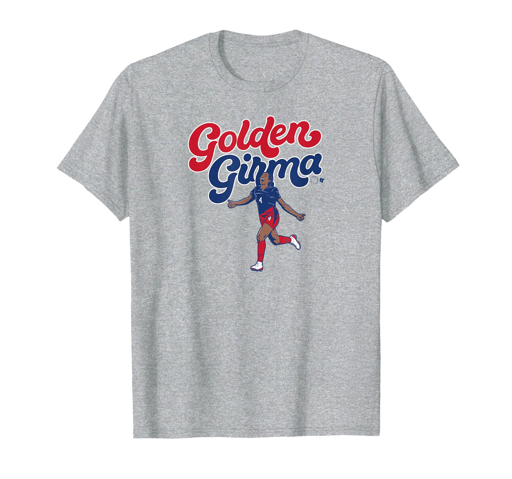 Naomi Girma Golden Girma Usa Soccer T-Shirt - Graphic Print Men Women - T-Shirt, Sweatshirt, Hoodie