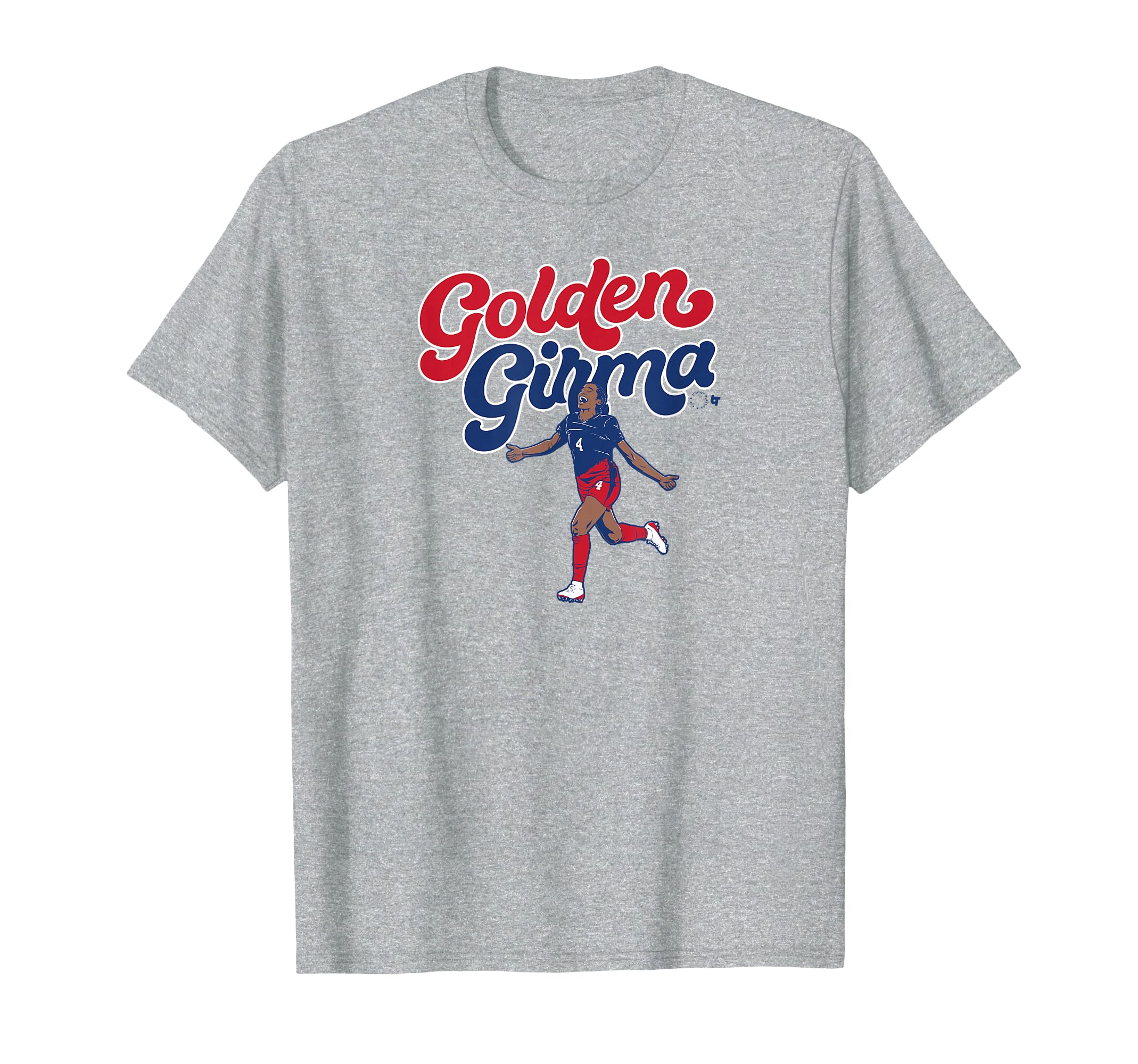 Naomi Girma Golden Girma Usa Soccer T-Shirt - Graphic Print Men Women - T-Shirt, Sweatshirt, Hoodie