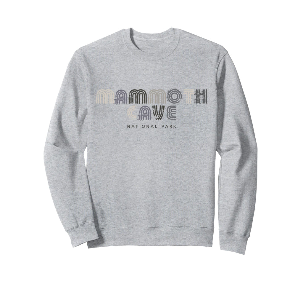 Mammoth Cave National Park 70S 80S Sweatshirt - Novelty Apparel for Adults - T-Shirt, Sweatshirt, Hoodie