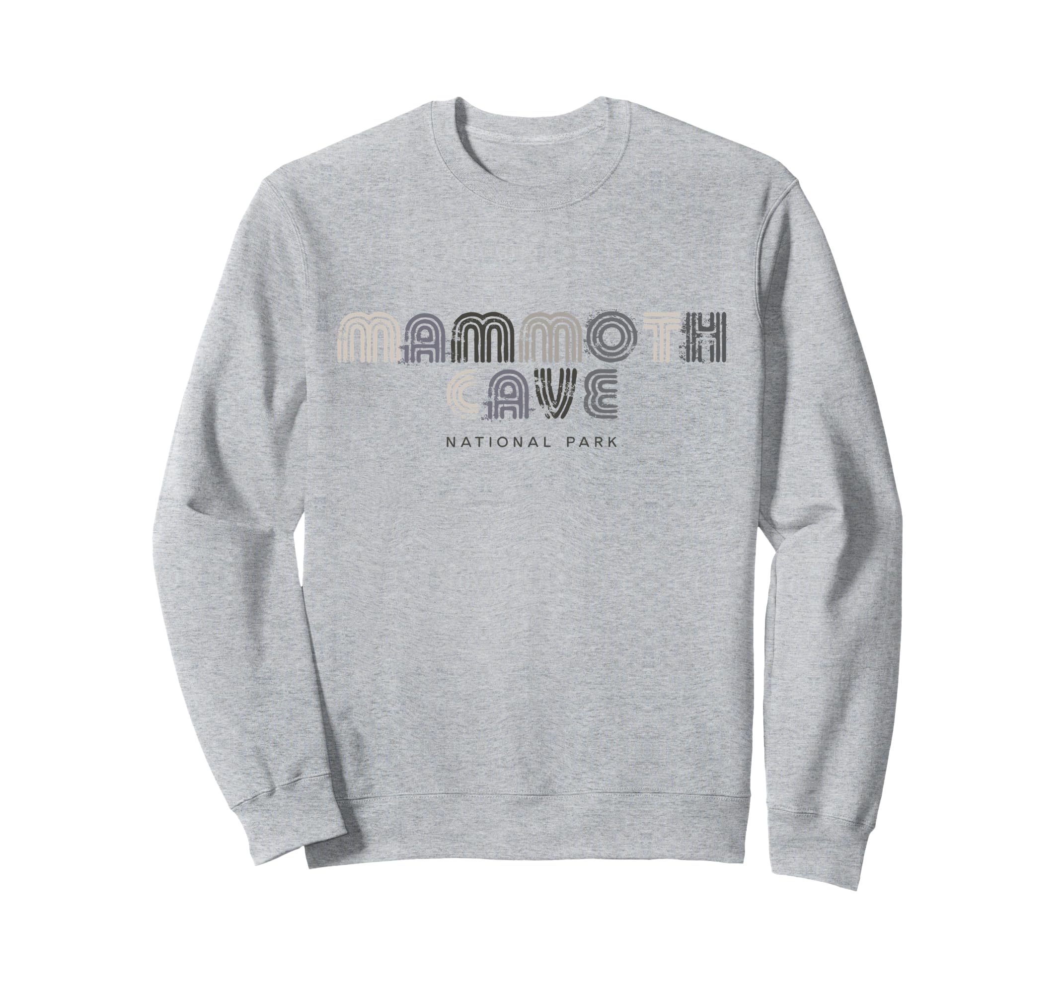 Mammoth Cave National Park 70S 80S Sweatshirt - Novelty Apparel for Adults - T-Shirt, Sweatshirt, Hoodie