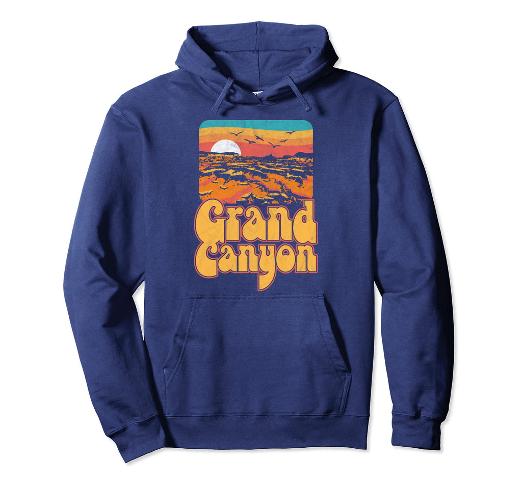 80S Grand Canyon National Park Souvenir Hoodie - Trendy Graphic for Adults - T-Shirt, Sweatshirt, Hoodie