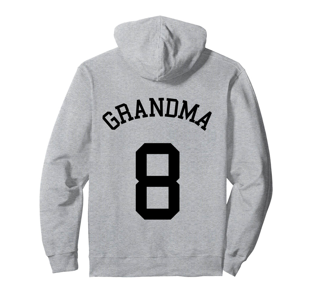 Grandma 8 Football Nan Soccer Team Hoodie - Trendy Graphic Unisex - T-Shirt, Sweatshirt, Hoodie
